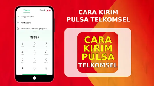 Cara kirim pulsa Telkomcel screenshot 0