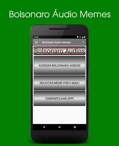 Jair Bolsonaro Áudio e Sons Me screenshot 0