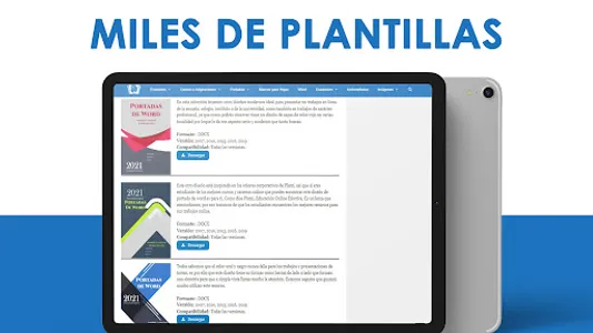 Portadas para Word screenshot 7