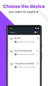 Carbonite Mobile screenshot 1