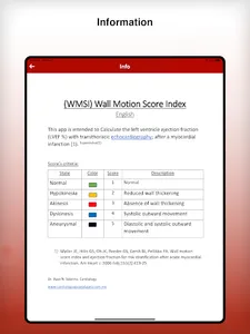 WMSI : Wall Motion Score Index screenshot 23