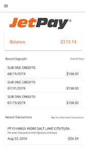 JetPay Mobile screenshot 2