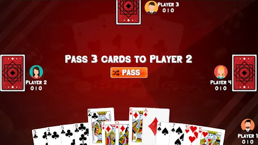 Hearts - Card Game of Strategy screenshot 0