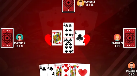 Hearts - Card Game of Strategy screenshot 1