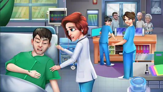 Doctor Games 2D Hospital Games screenshot 0