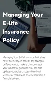 e- life insurance guide screenshot 15