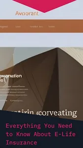 e- life insurance guide screenshot 7