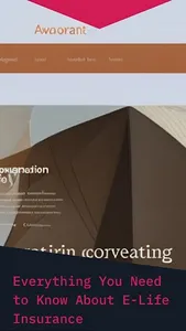 e- life insurance guide screenshot 8