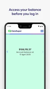 CareSuper screenshot 1