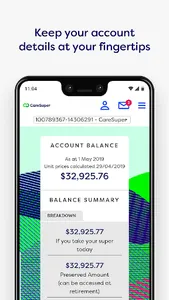 CareSuper screenshot 2