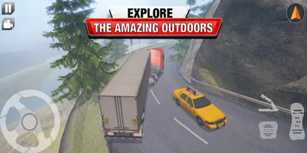 Cargo Truck Driver：Euro Truck screenshot 1