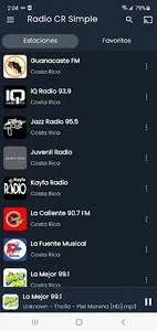 Radio Costa Rica Simple screenshot 5