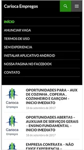 Cariocaempregos - Empregos e v screenshot 2