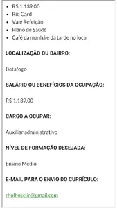 Cariocaempregos - Empregos e v screenshot 3