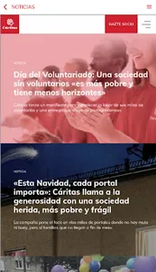 Caritas Española screenshot 1