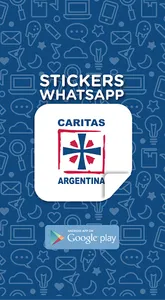 Cáritas Argentina - Stickers screenshot 2