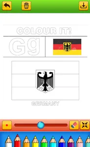 world flag coloring game screenshot 1
