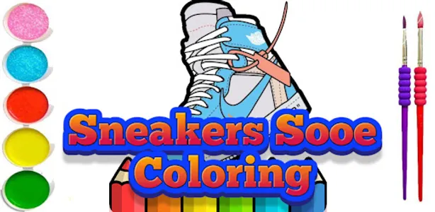 Coloring Sneaker Craft screenshot 0