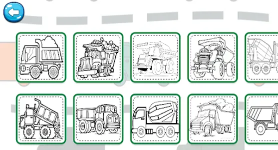 Excavator Coloring Game screenshot 14