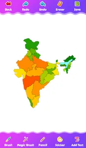 coloring world maps countries screenshot 3
