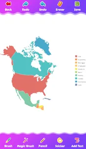 coloring world maps countries screenshot 5