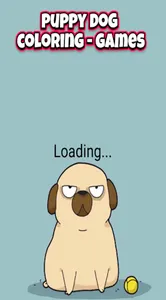 puppy dog coloring - games screenshot 2