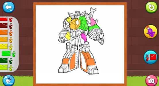 Robots and Toys Coloring Games screenshot 0