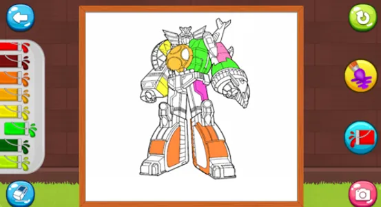 Robots and Toys Coloring Games screenshot 7