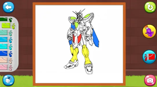 Robots and Toys Coloring Games screenshot 8