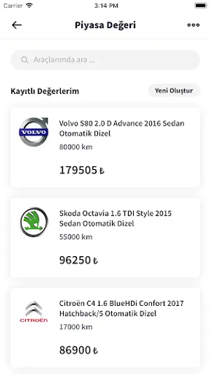 Carloss - Araç Değer Kaybı screenshot 2