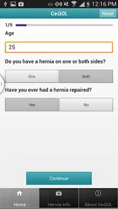 CeQOL - Inguinal Hernia screenshot 1