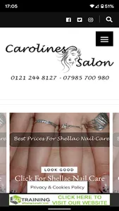 Caroline's Hair And Beauty Sal screenshot 0