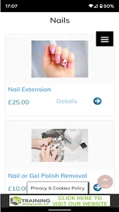 Caroline's Hair And Beauty Sal screenshot 1