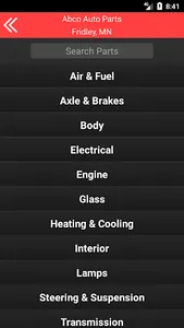 Abco Fridley Auto Parts screenshot 1