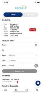 Carpolo App screenshot 1
