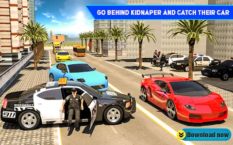 Crazy Car Racing Police Chase screenshot 12