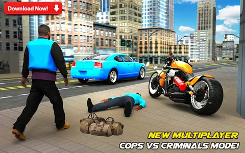 Crazy Car Racing Police Chase screenshot 6