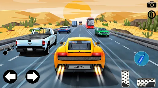 Highway Racing Car Games 3D screenshot 0