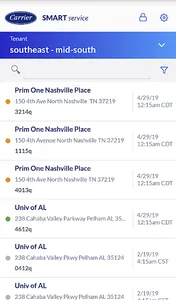 Carrier® SMART Service screenshot 0