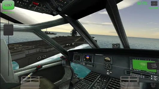 Carrier Helicopter Flight Simu screenshot 9