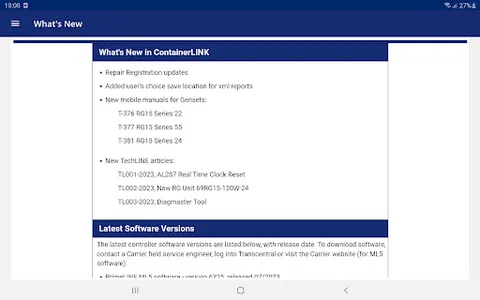 ContainerLINK™ screenshot 10