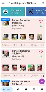 Puneet Superstar Stickers screenshot 1