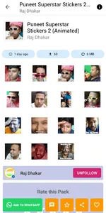 Puneet Superstar Stickers screenshot 4