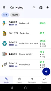 Car service tracker screenshot 0