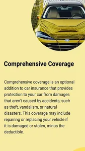 aCarsCare Insurance Guide screenshot 1