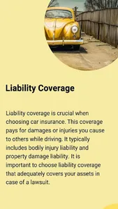 aCarsCare Insurance Guide screenshot 5