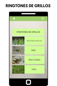 ringtones de grillos, tonos y  screenshot 0