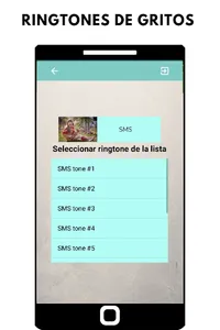 Ringtones de gritos, tonos y s screenshot 2