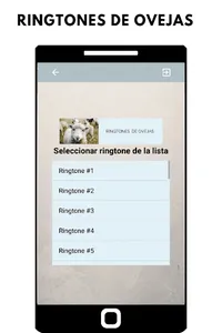 Ringtones de ovejas, tonos y s screenshot 1