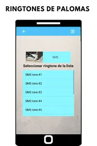 ringtones de palomas, tonos y  screenshot 2